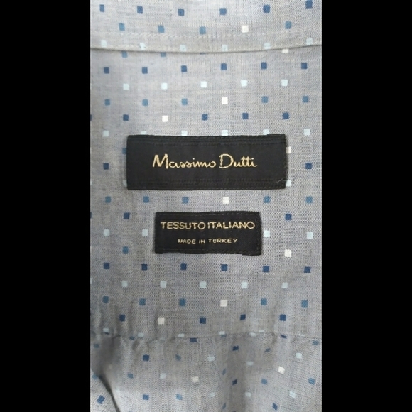 Massimo Dutti Tessuto Italiano button down shirt - Picture 7 of 9